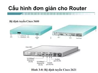 c u h nh n gi n cho router