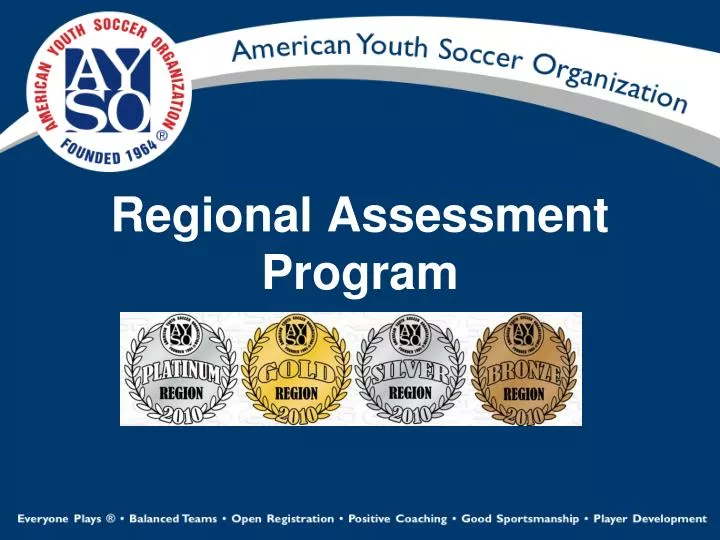 regional assessment program