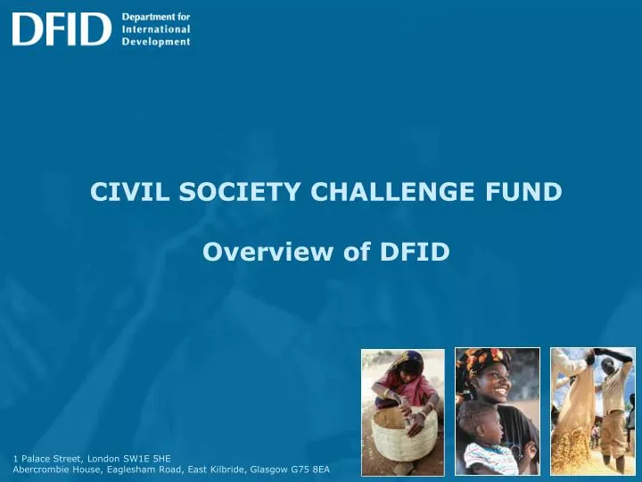 civil society challenge fund overview of dfid