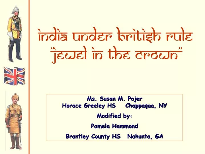 india under british rule jewel in the crown