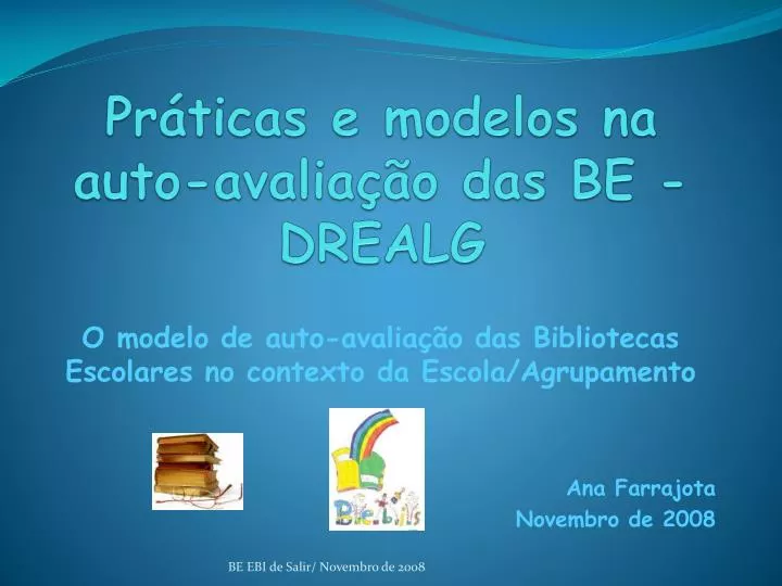 pr ticas e modelos na auto avalia o das be drealg