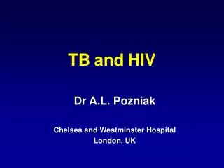 TB and HIV