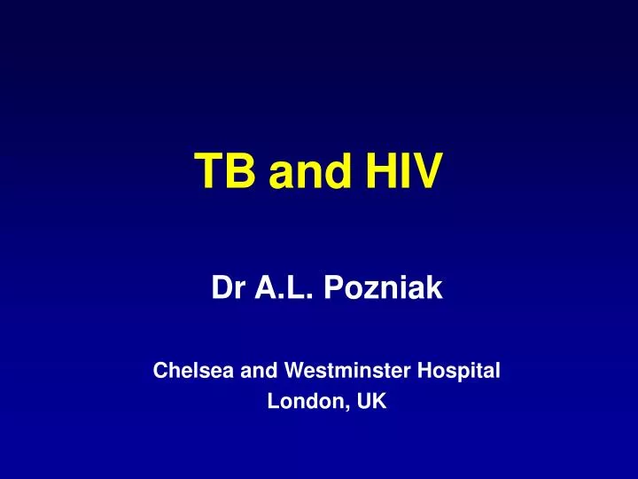 tb and hiv