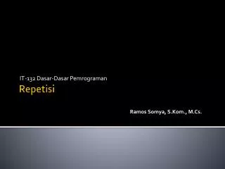 it 132 dasar dasar pemrograman