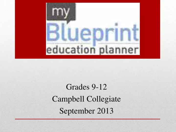 grades 9 12 campbell collegiate september 2013