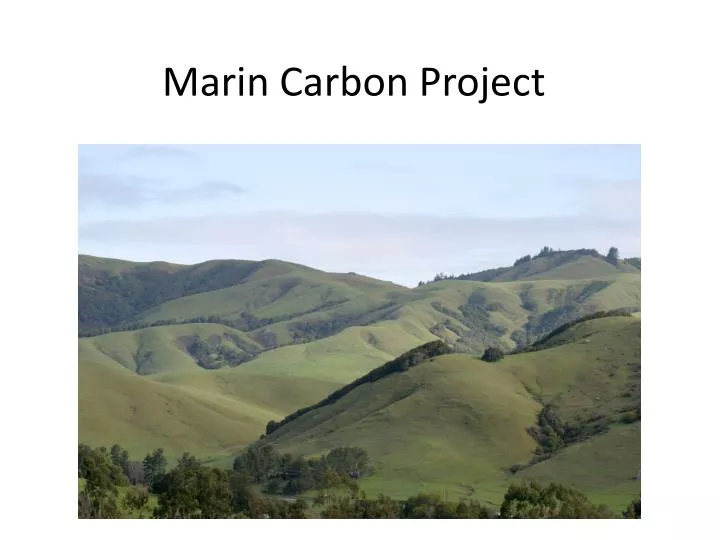 marin carbon project