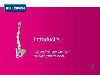 introductie