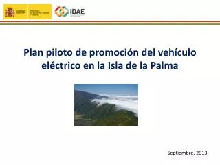 plan piloto de promoci n del veh culo el ctrico en la isla de la palma