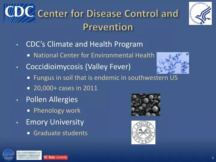center for disease control and prevention