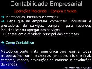 contabilidade empresarial