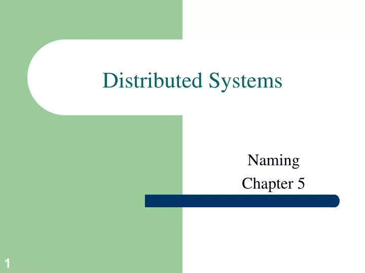 distributed systems