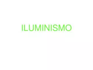 iluminismo