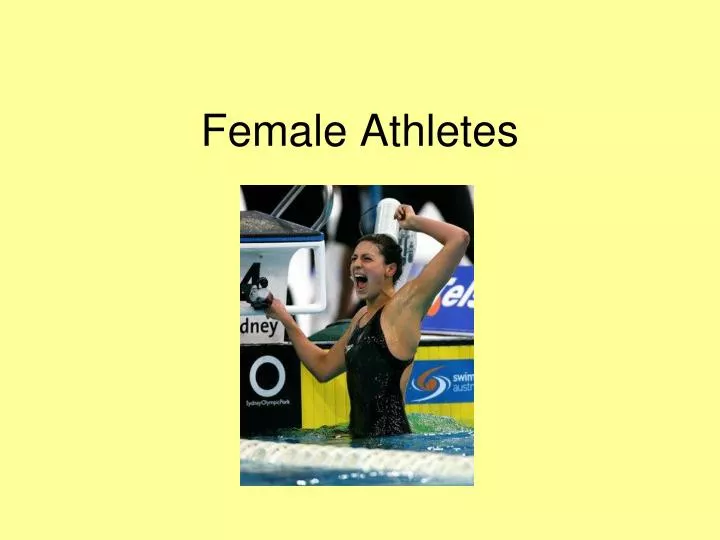 female athletes