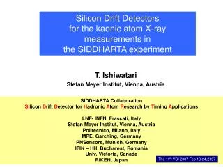Silicon Drift Detectors for the kaonic atom X-ray measurements in the SIDDHARTA experiment