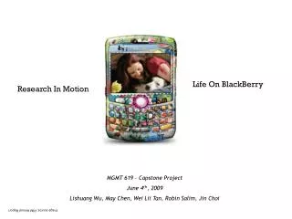 Life On BlackBerry