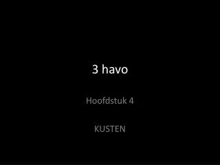 3 havo