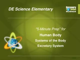 DE Science Elementary