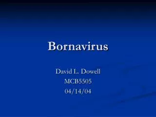 Bornavirus