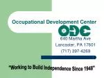 Occupational Development Center - slide 1