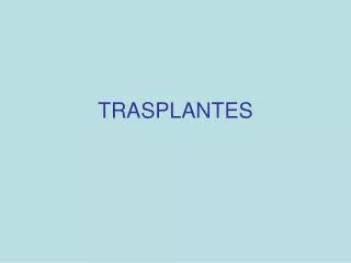 trasplantes
