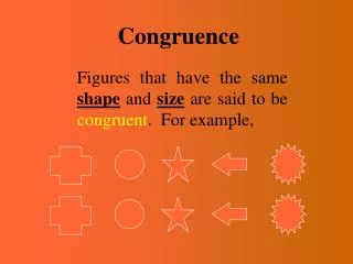 Congruence