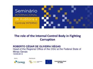 The role of the Internal Control Body in Fighting Corruption