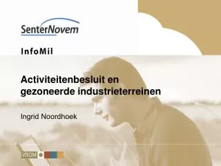 activiteitenbesluit en gezoneerde industrieterreinen