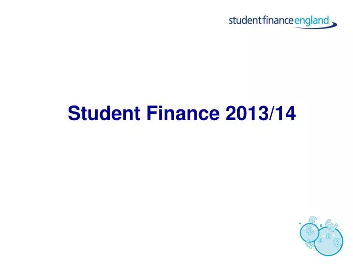 student finance 2013 14