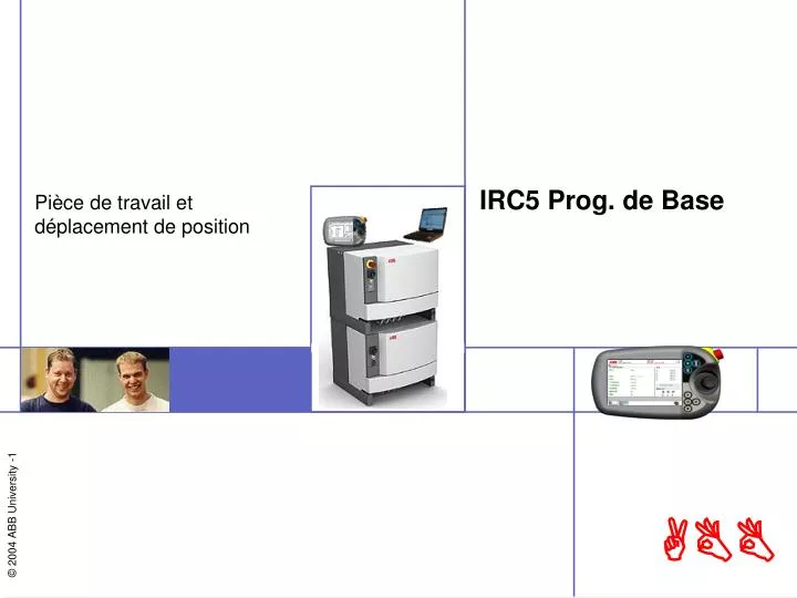 irc5 prog de base