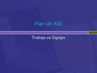 plan de rse