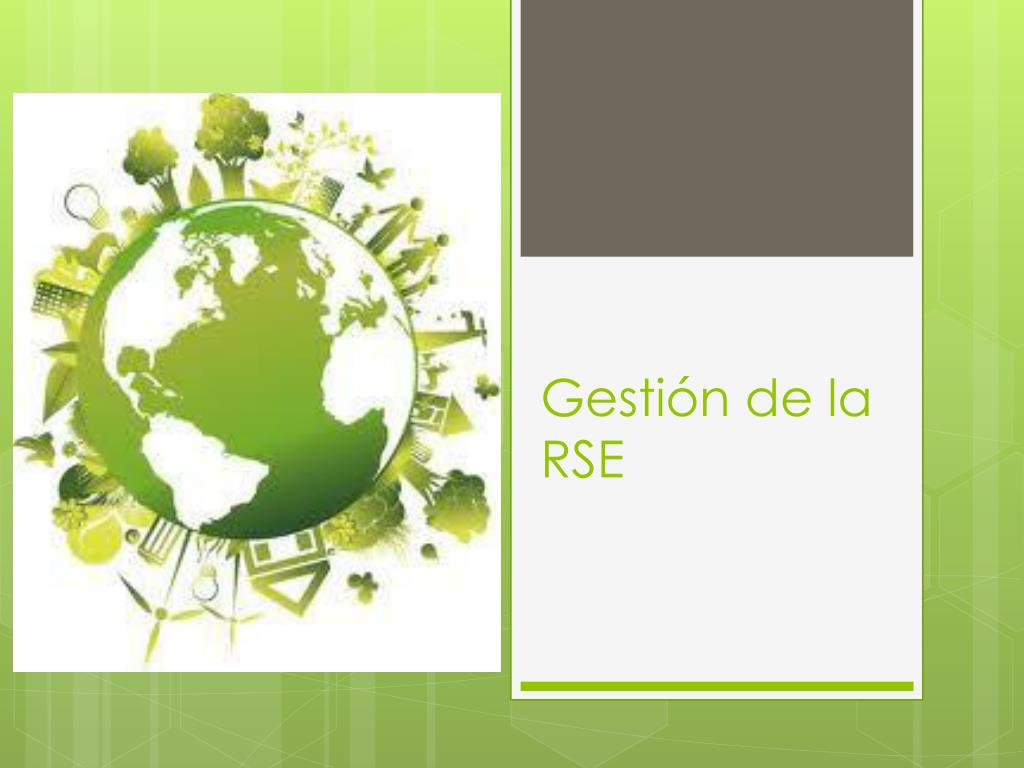 PPT - Gestión de la RSE PowerPoint Presentation, free download - ID:5653795