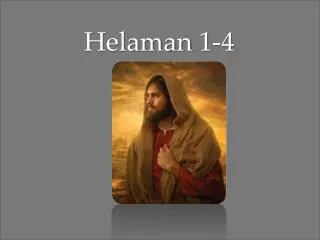 Helaman 1-4