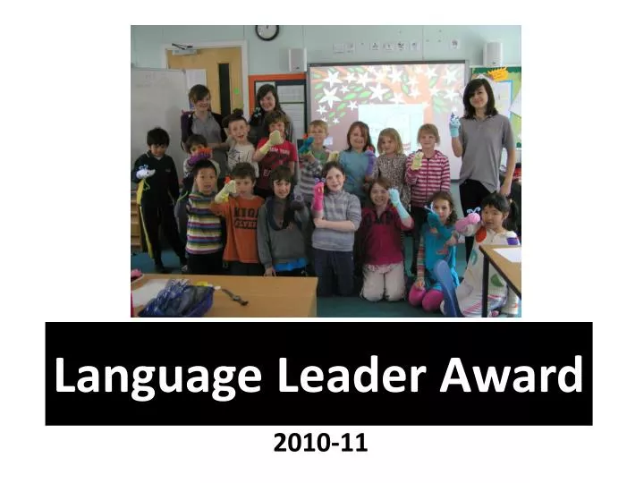 language leader award