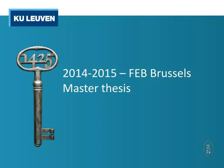 2014 2015 feb brussels master thesis