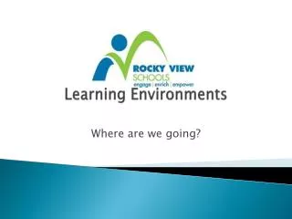 Learning Environments