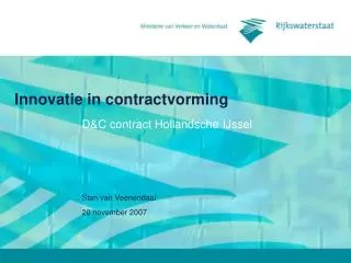 innovatie in contractvorming