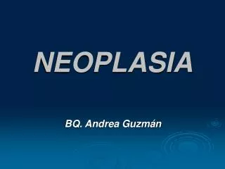 neoplasia