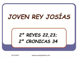 joven rey jos as