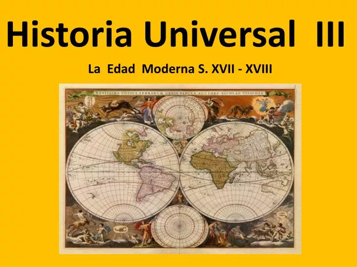 historia universal iii