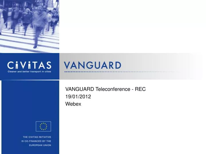 vanguard teleconference rec 19 01 201 2 webex