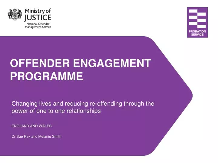 offender engagement programme