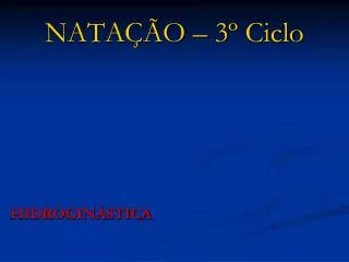 nata o 3 ciclo
