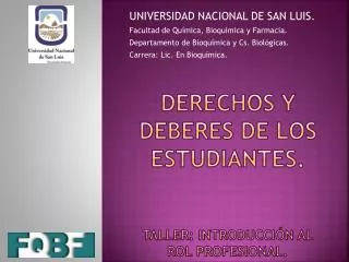 taller introducci n al rol profesional