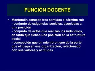 funci n docente