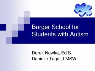 Burger School for Students with Autism