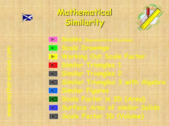 mathematical similarity