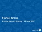 Finnair Group - slide 1