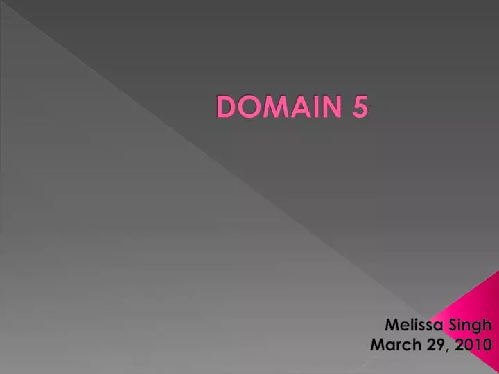 domain 5