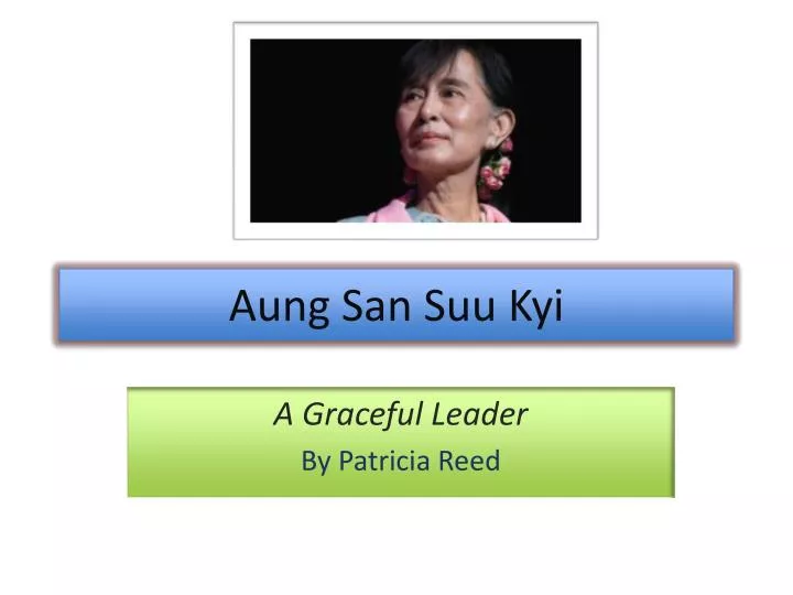 aung san suu kyi