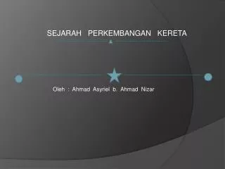 sejarah perkembangan kereta
